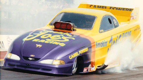 Slixx Decals '96 SMOKIN' JOE'S MUSTANG F/C-WHIT BAZEMORE