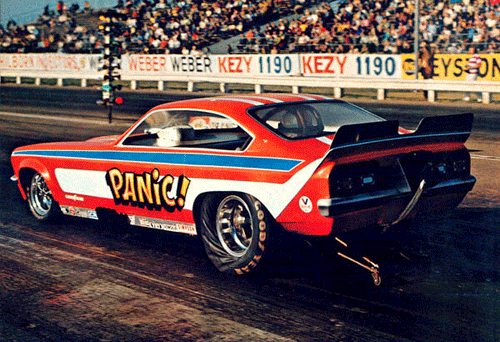 Slixx Decals HAZEN & VELEIL'S PANIC VEGA FUNNY CAR