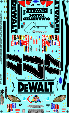 Slixx Decals Dewalt