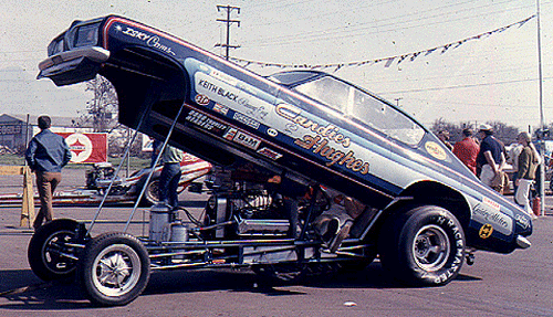 Slixx Decals Candies and Hughes '69 Barracuda Funny Car