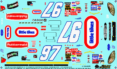 Slixx Decals 2002 SHARPIE LITTLE TIKES TAURUS