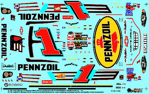 Slixx Decals 1/24TH SCALE VINYL '03 #20 HOME DEPOT