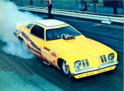 Slixx Decals Mickey Thompson's Revell Leader Yellow Grand Am