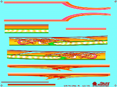 Slixx Decals Graphic Sheet 3