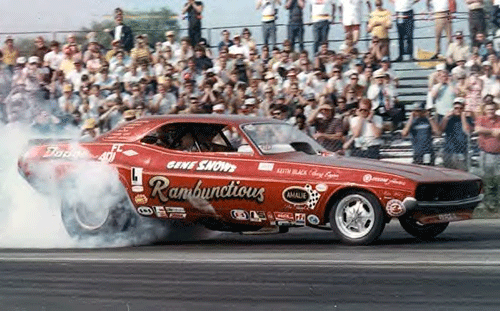Slixx Decals Gene Snow's Challenger Funny Car 