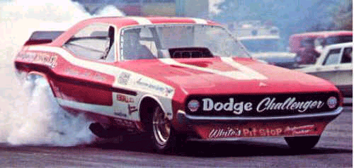 Slixx Decals ChiTown Hustler ' 72 Challenger Funny Car