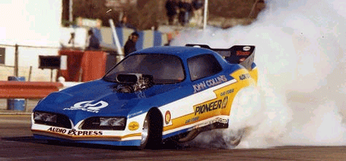 Slixx Decals John Collins' '78 -'79 Pioneer Firebird Funny Cars