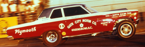 Slixx Decals Sox & Martin '65 Plymouth AWB