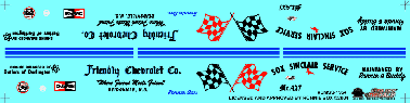Slixx Decals Sox & Martin '63 Impala Super Stock