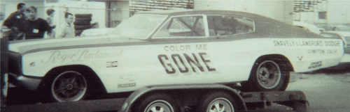 Slixx Decals Color Me Gone '67&'68 Charger Funny Cars