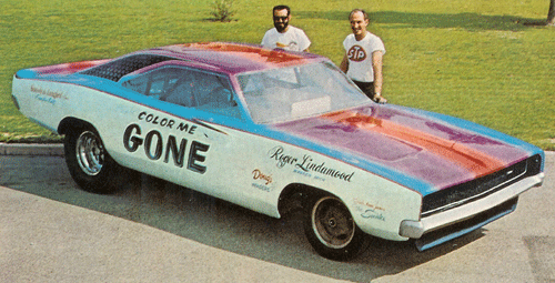Slixx Decals Color Me Gone '67&'68 Charger Funny Cars