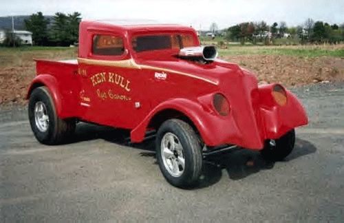 Slixx Decals KEN KULL'S HILL BROS '33 WILLY'S & WILLY'S PICK UP