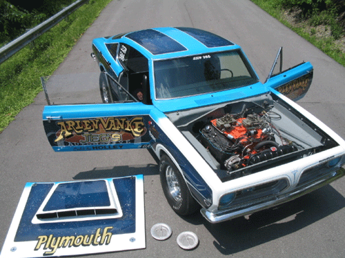 Slixx Decals ARLEN VANKE'S 60'S CUDA PRO STOCK