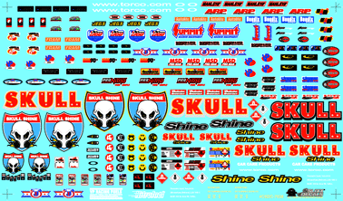 Slixx Decals Current Style Drag Contingency