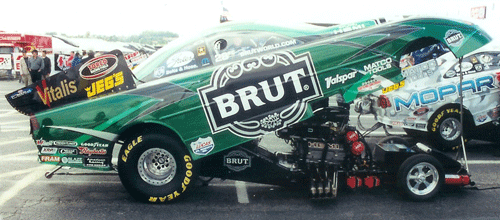 Slixx Decals BRUT STRATUS FUNNY CAR
