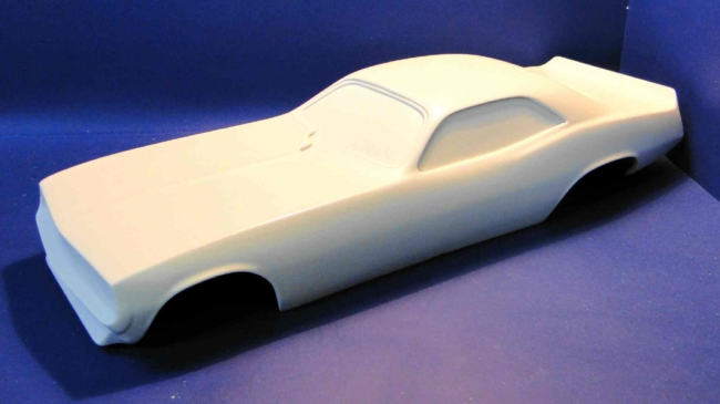  1/16 Scale Cuda Funny Car Resin Body