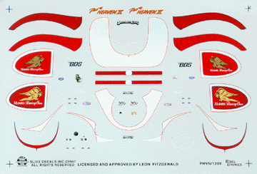 Slixx Decals LEON FITZGERALD'S PURE HEAVEN FUEL ALTERED