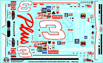 98 #3 GOODWRENCH PLUS MONTE CARLO Slixx Decals