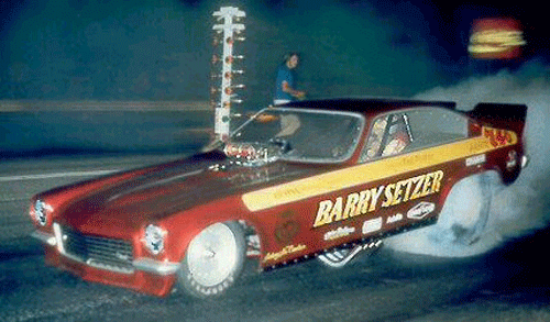 Slixx Decals BARRY STEZER VEGA FUNNY CAR